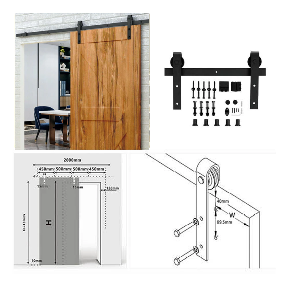 sliding door hanging wheel-2
