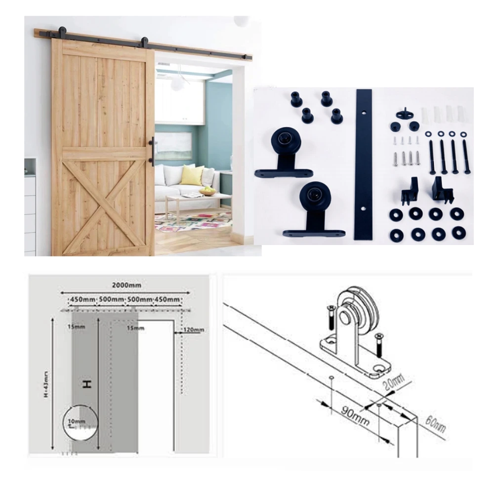 sliding door hanging wheel