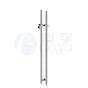 glass door lock with handle