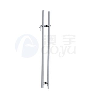 lockable glass door handle