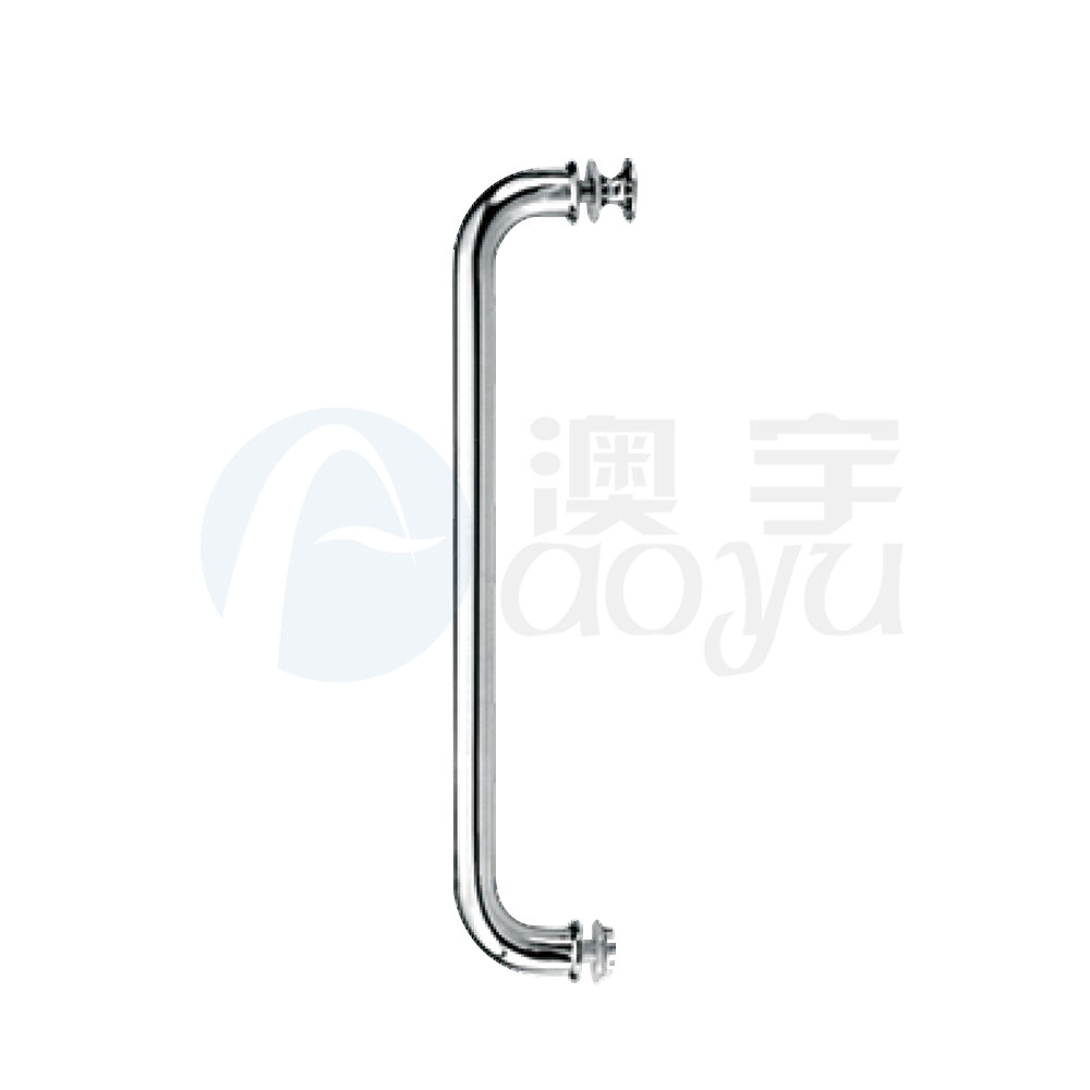 Sliding shower door handles