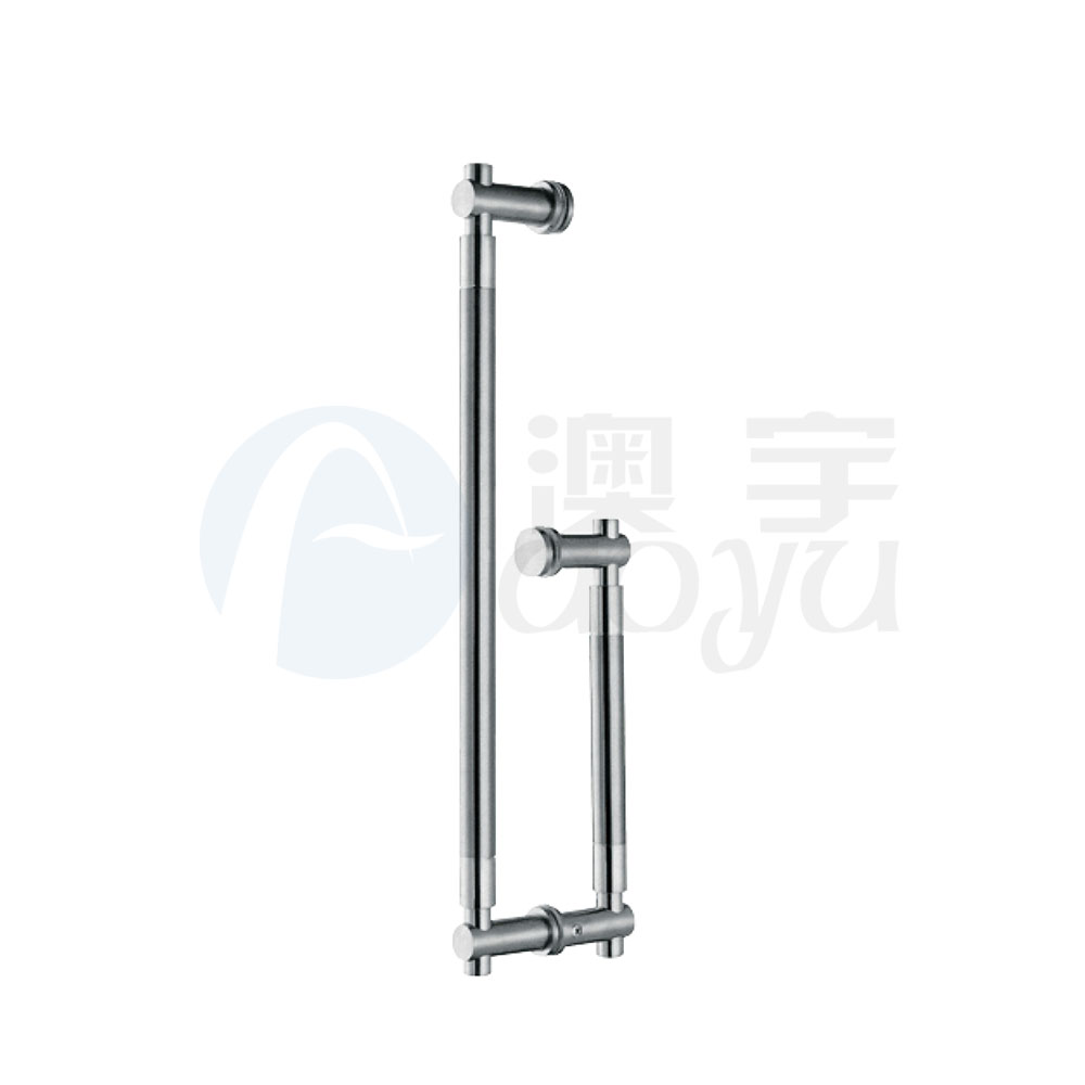 Shower glass door handles