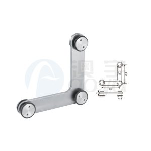 Customized samples of glass hardware accessories