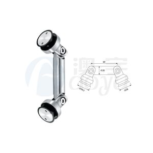 Stainless Steel Glass Connectors