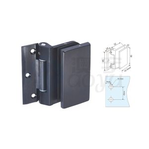 glass door hinge