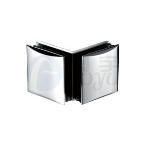 90 degree glass to glass clamp