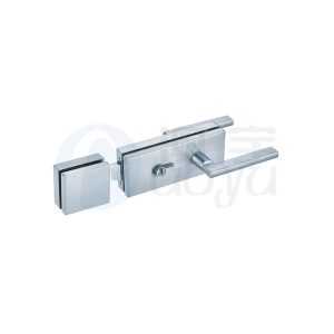 Sliding glass door lock handle