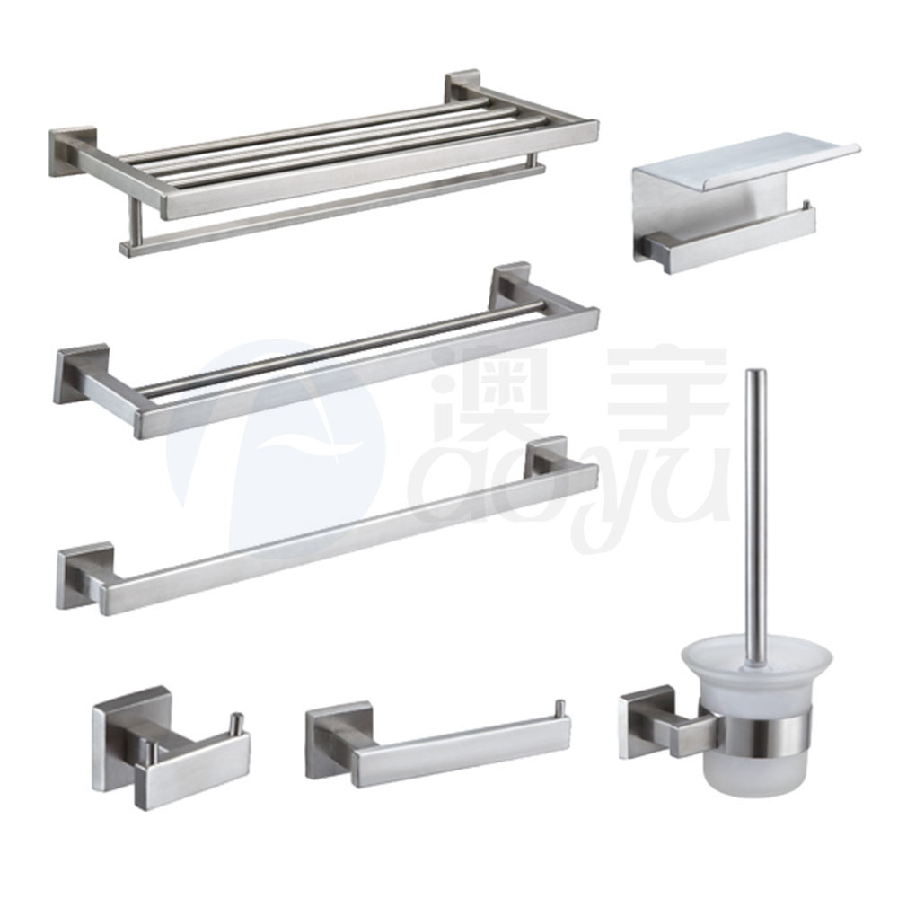 Towel bar for glass shower door
