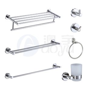 Bathroom hardware set